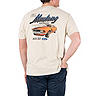 Licensed Men's Moto Graphic Tee, Mustang - Large
