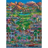 Buffalo Games 1000-Piece Eric Dowdle Palm Springs Interlocking Jigsaw Puzzle for Adults Ages 14+