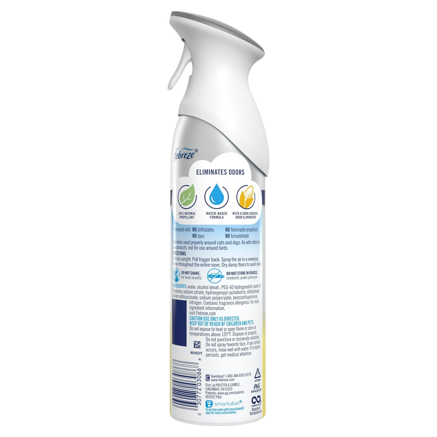 Febreze Air Effects Kitchen Odor Fighter Air Freshener Fresh Lemon Scent, 8.8 oz