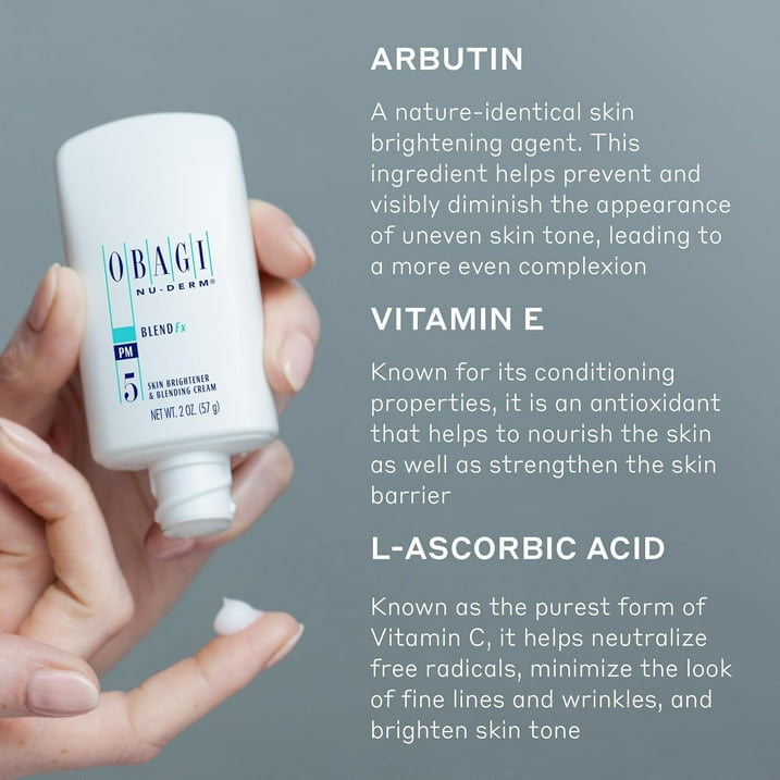 Obagi Nu-Derm Blend Fx Skin Brightening Facial Cream, 2 oz.