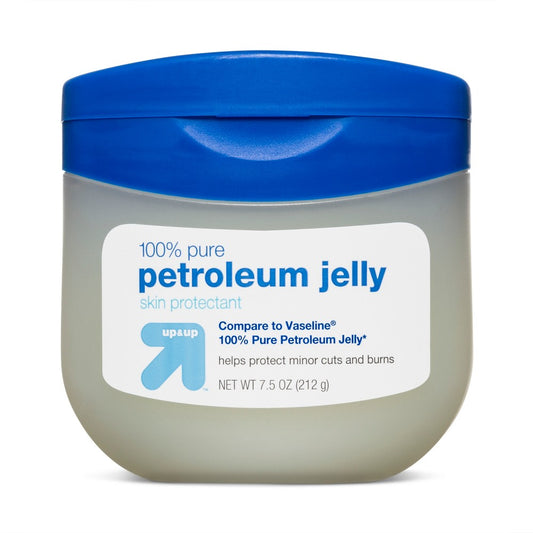 Up & up 100% Pure Petroleum Jelly Skin Protectant Dermatologist Tested 7.5 Oz