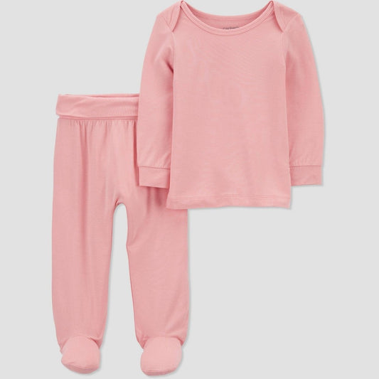 Carter's Just One You® Baby Girls' 2pc Top & Bottom Set - Pink 9M