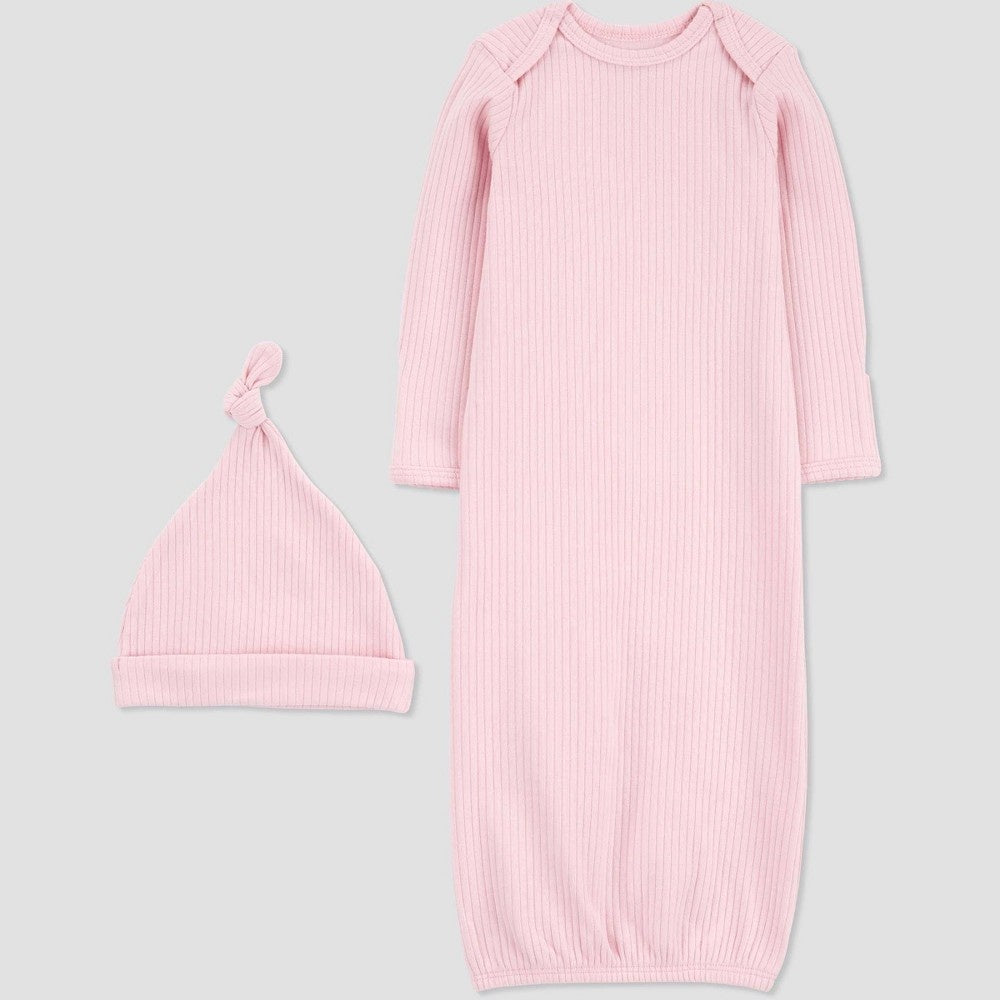 Carter's Just One You® Baby Girls' NightGown - Pink Preemie NightGown