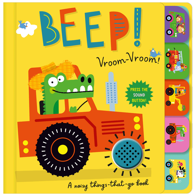 Toddler Town Vroom! Beep-Beep! - by Alexander Cox (Board Book)