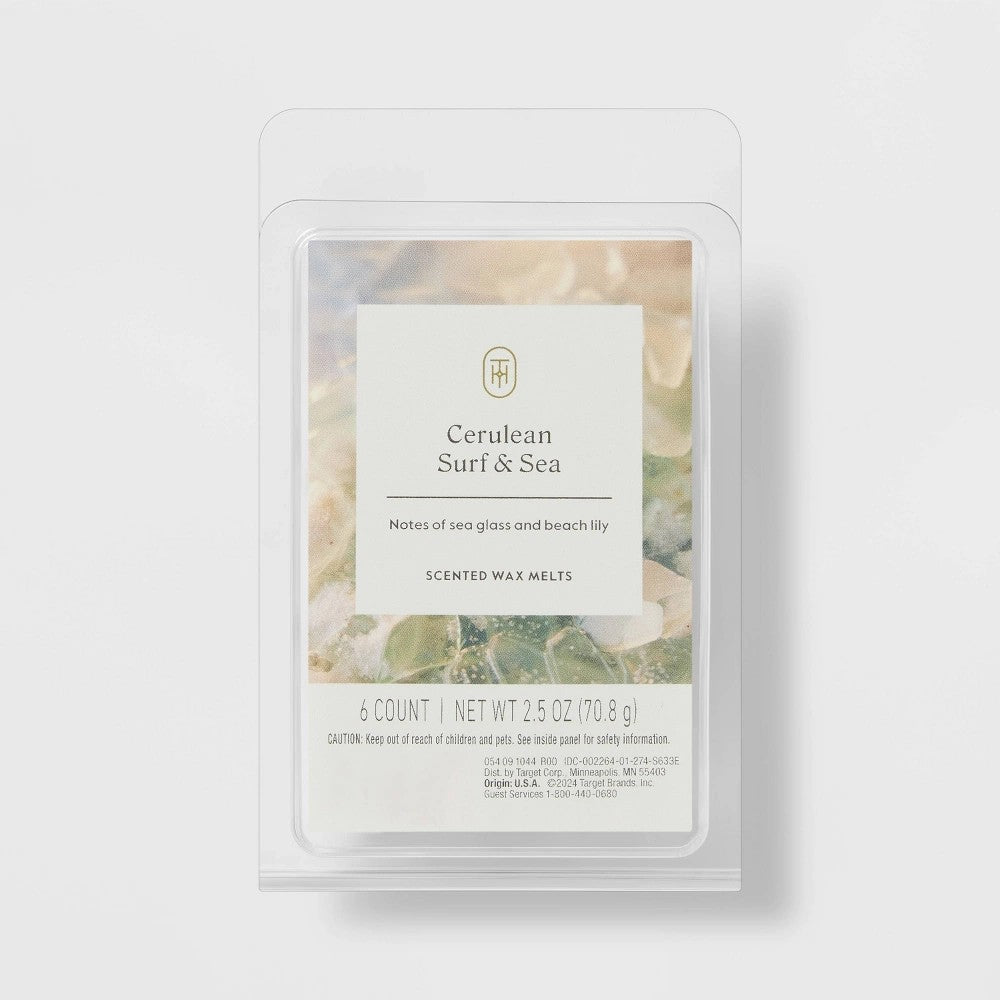 6ct Cerulean Surf and Sea Wax Melts - Threshold™