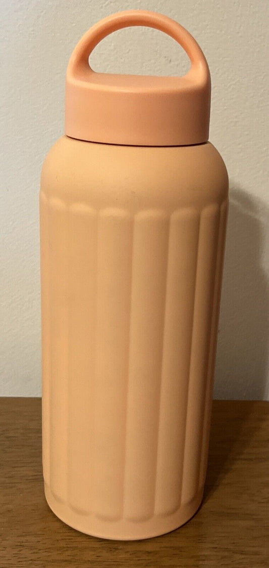 32oz Stainless Steel Chug Water Bottle Peach - Room Essentials™