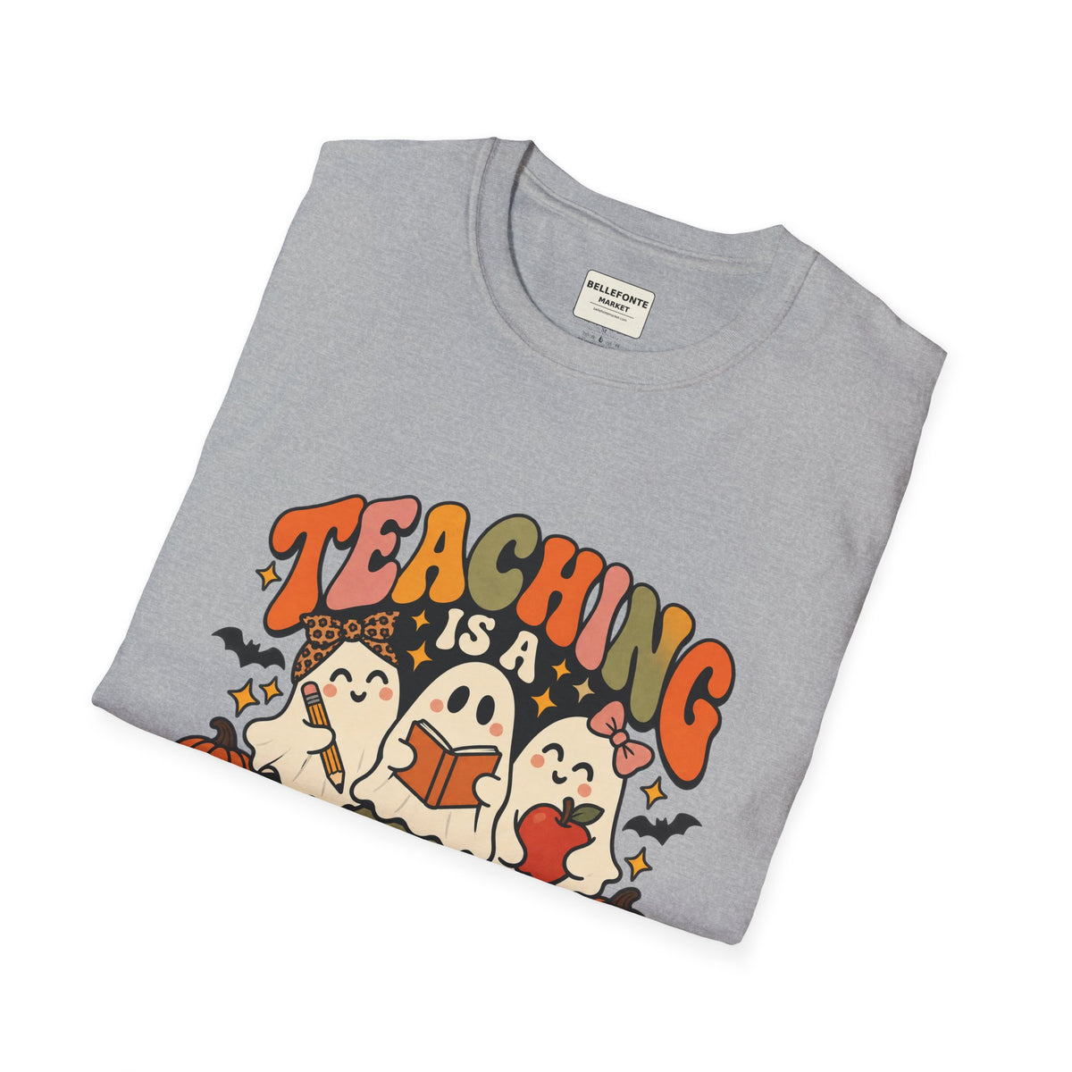 Halloween Teacher Shirt – Teaching Is a Boo-tiful Thing Ghost T-Shirt