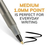 BIC 10pk Xtra Life Ballpoint Pens Medium Tip Black ink: School Supplies, Stationery, 1.0mm Point, Office Essentials