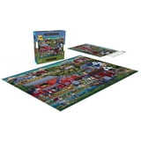 Buffalo Games 1000-Piece Dowdle Amish Country Interlocking Jigsaw Puzzle