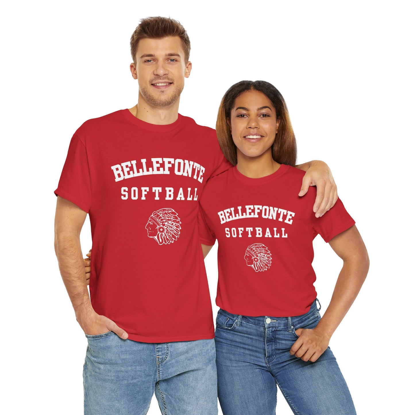 Bellefonte Softball Unisex Heavy Cotton Tee - Bold Team Spirit