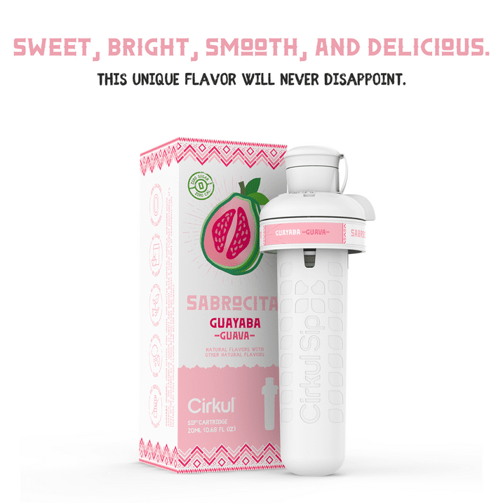 Cirkul Sabrocita Guava Flavor Cartridge, Drink Mix, 1-Pack