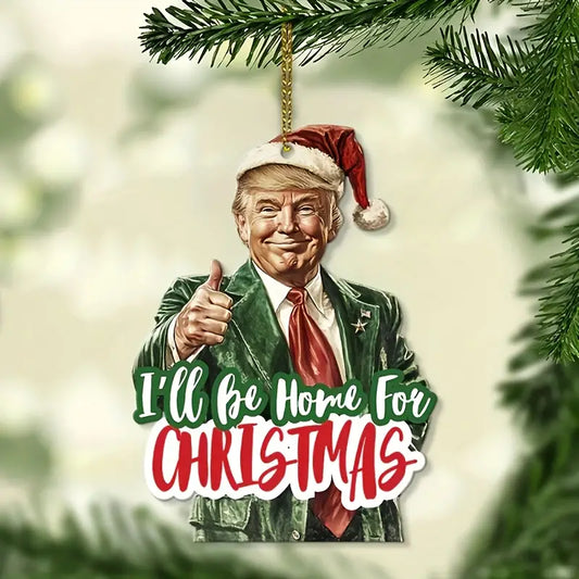 Trump Christmas Ornament