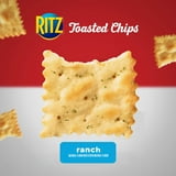 RITZ Toasted Chips Ranch Crackers, 8.1 oz