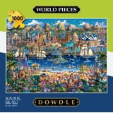 Buffalo Games 1000-Piece Dowdle World Pieces Interlocking Jigsaw Puzzle