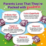 Kids Superfood Super Chews, Gummy Alternative, Kids Vitamins for Immune Support with Fruits and Veggies, 60 Chews by Force Factor
