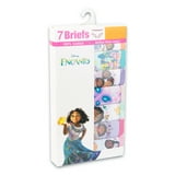 Girls Encanto 7 Pack Character Underwear, Size 4