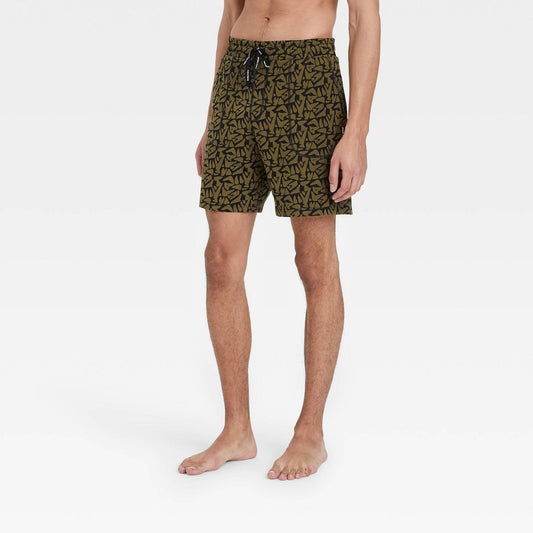 Pair of Thieves Men's Super Soft Lounge Pajama Shorts - Dark Olive Green XL