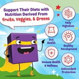 Kids Superfood Super Chews, Gummy Alternative, Kids Vitamins for Immune Support with Fruits and Veggies, 60 Chews by Force Factor