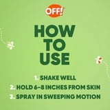 OFF! Deep Woods Long Lasting Protection 25% Deet Insect Repellent VIII Aerosol, 4 oz