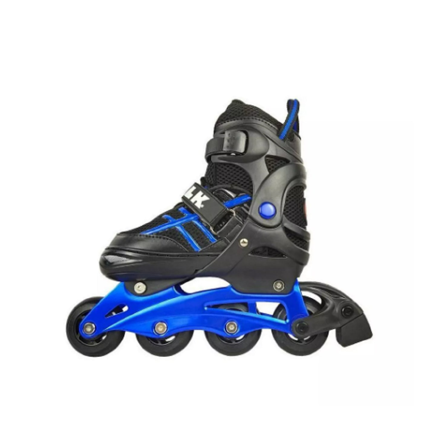 Airwalk Kids Youth Boys Girls Adjustable Inline Skates ABEC-5 Bearing, Blue, 1-4, New