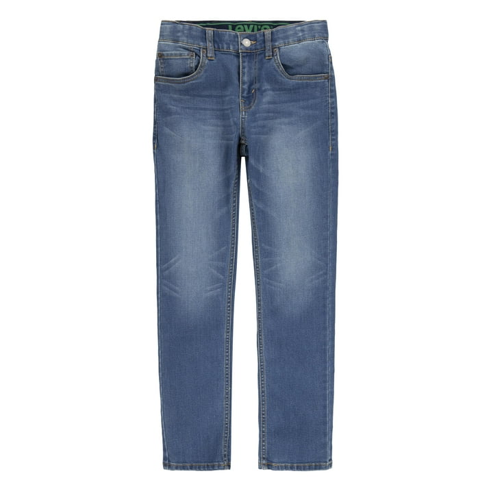 Levis Boys 511 Slim Flex Stretch Jeans in Size 16 - Well Worn Eco