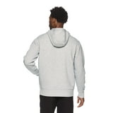 Reebok Men's & Big Men's Logo Fleece Hoodie Sweatshirt, Grey Heather- Size 2XL