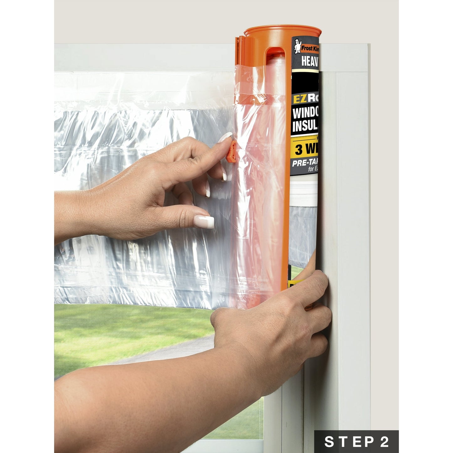 Frost King® EZ Roll Heavy Duty Polyolefin Insulation Window Shrink Kit - Fits 3 Standard Windows