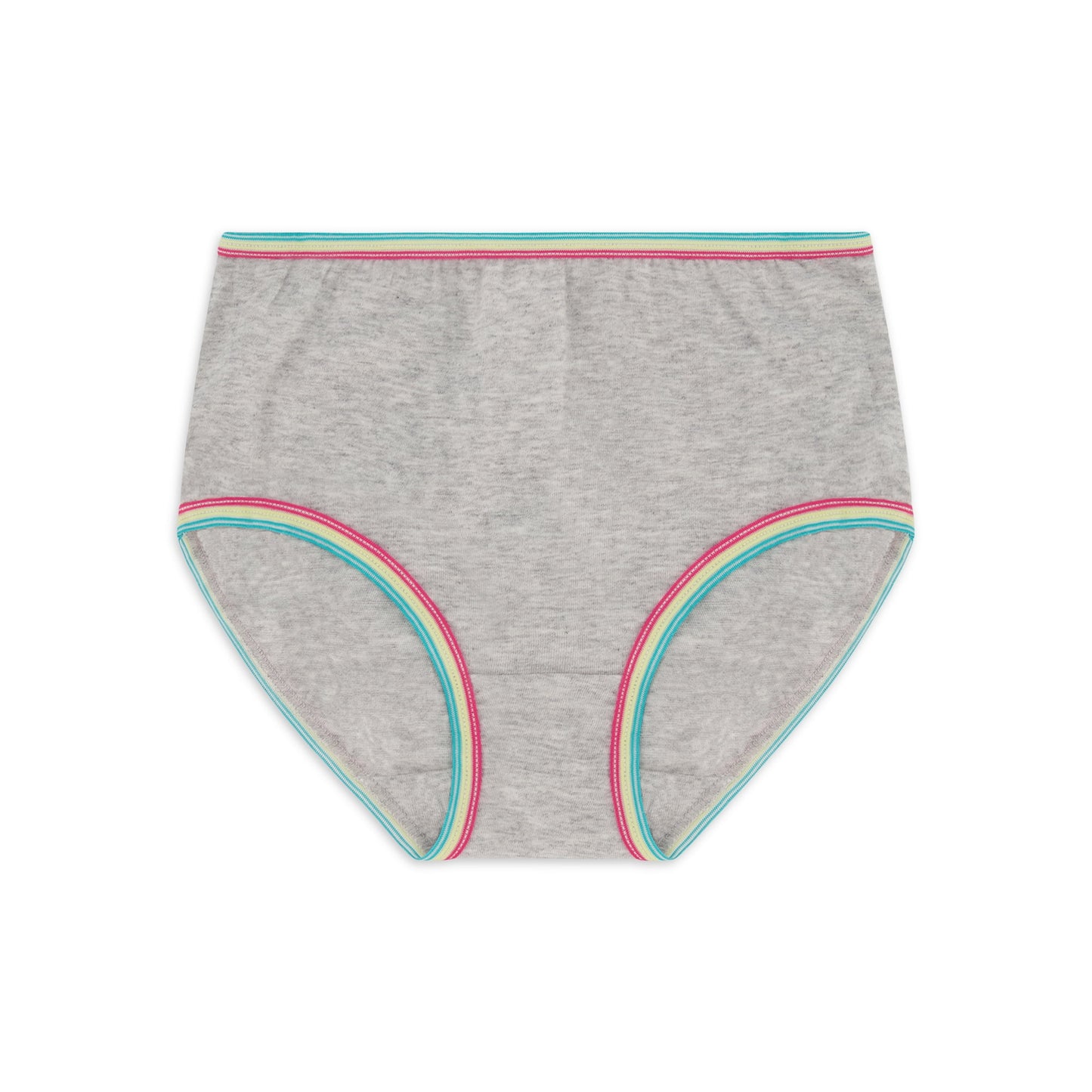 Wonder Nation Girls Cotton Brief Underwear, 10-Pack, Size 12