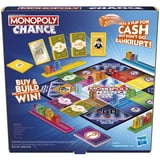 Monopoly Chance Board Game, Fast-Paced Monopoly Game, 20 Min. Average, Ages 8+