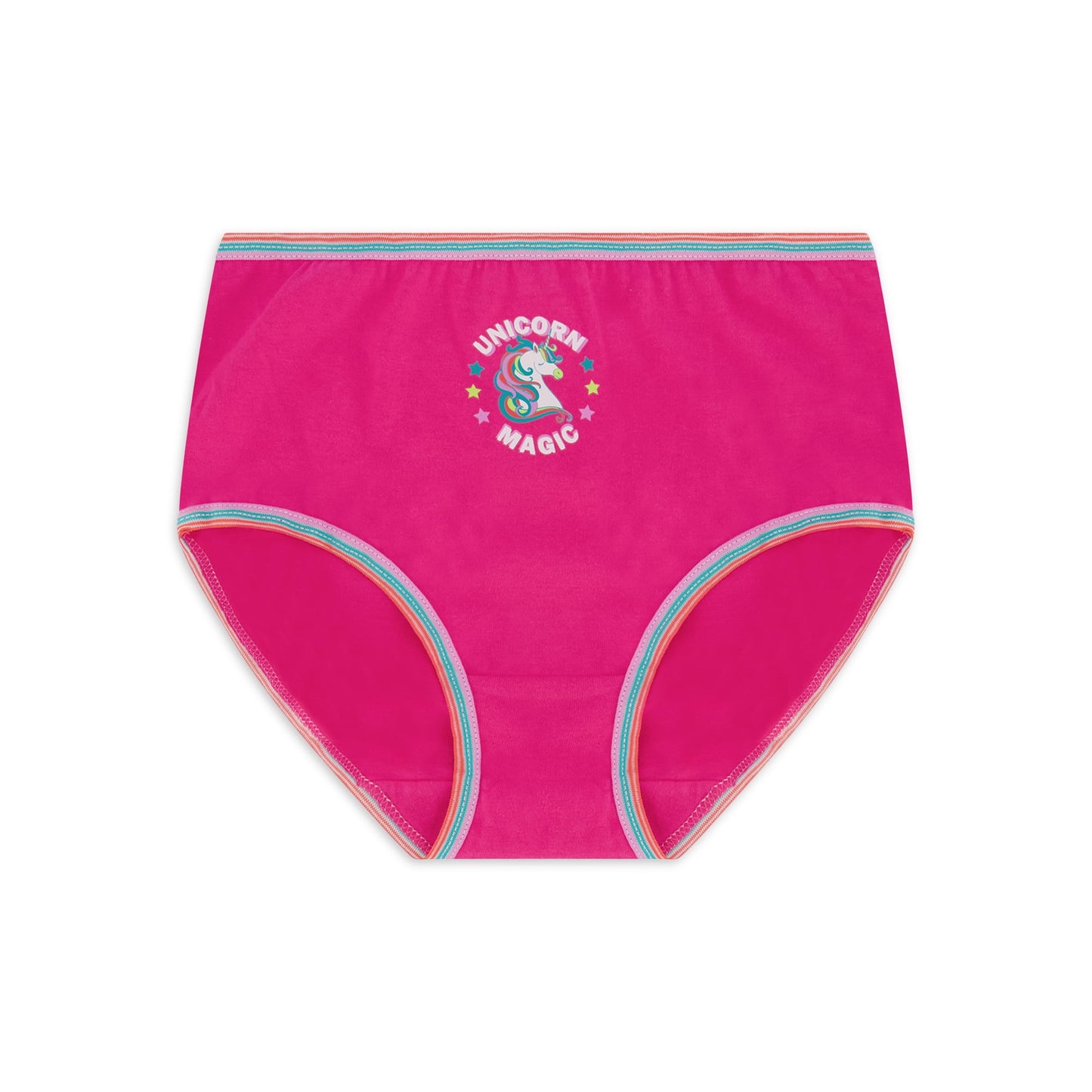 Wonder Nation Girls Cotton Brief Underwear, 10-Pack, Size 12