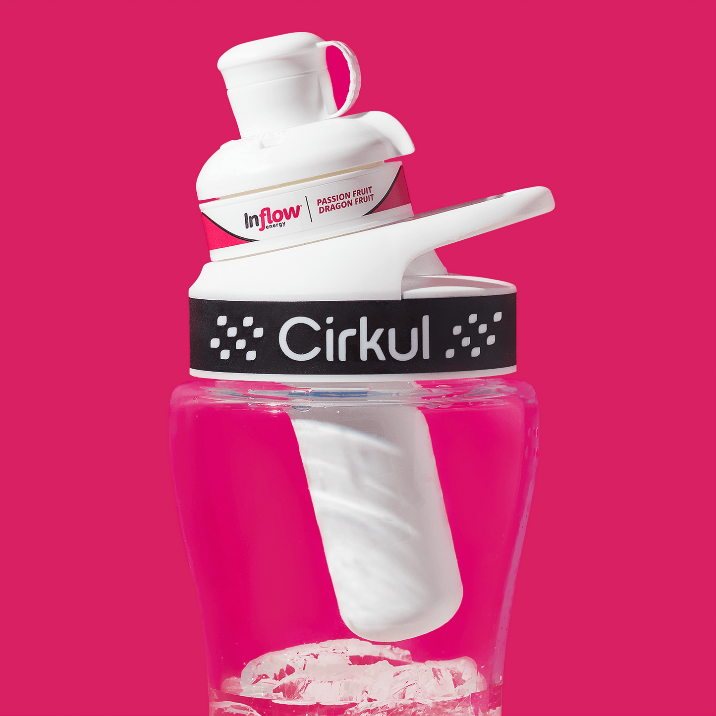 Cirkul Inflow Energy Passion Fruit Dragon Fruit Flavor Cartridge, Drink Mix, 1-Pack
