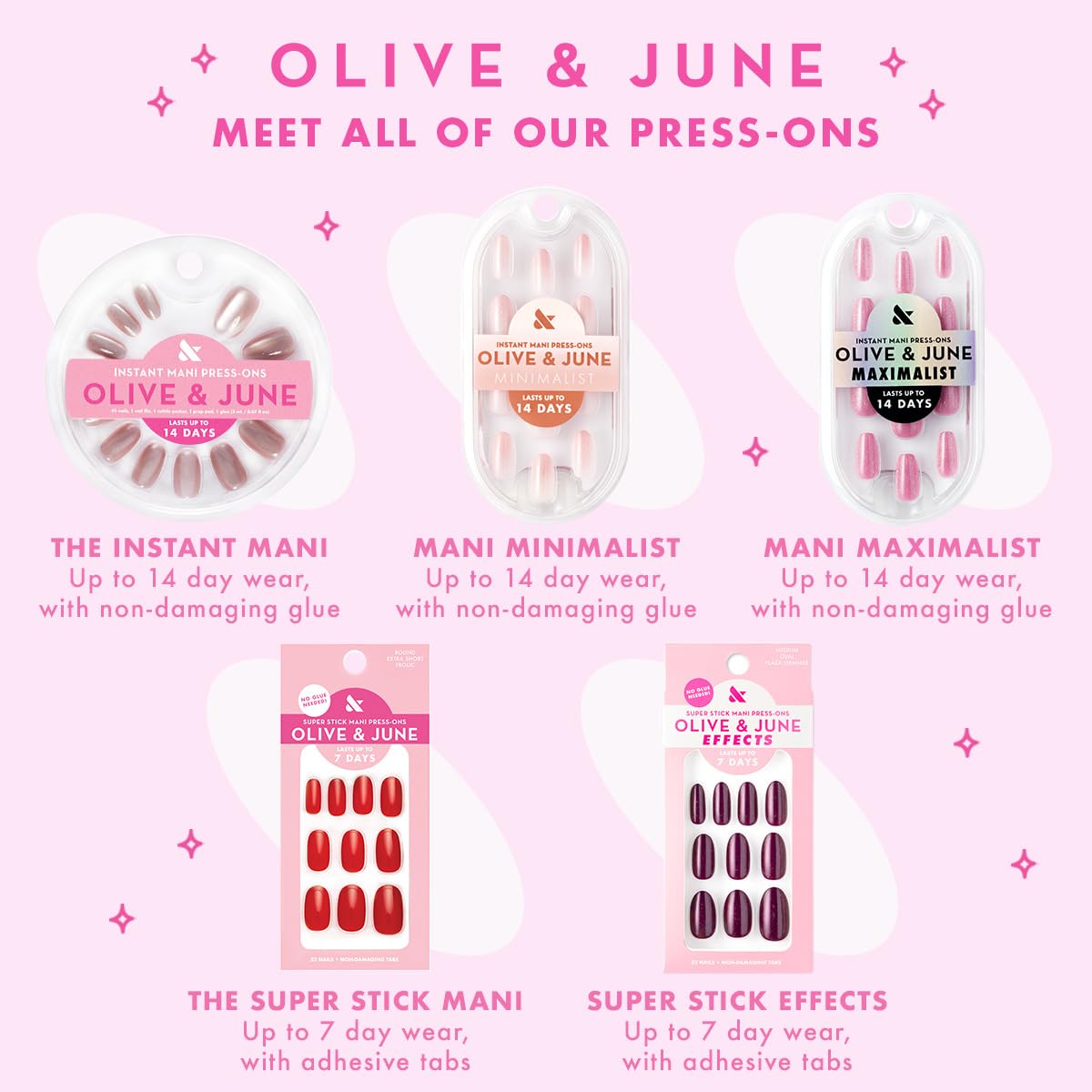 Olive & June Press On Fake Nails