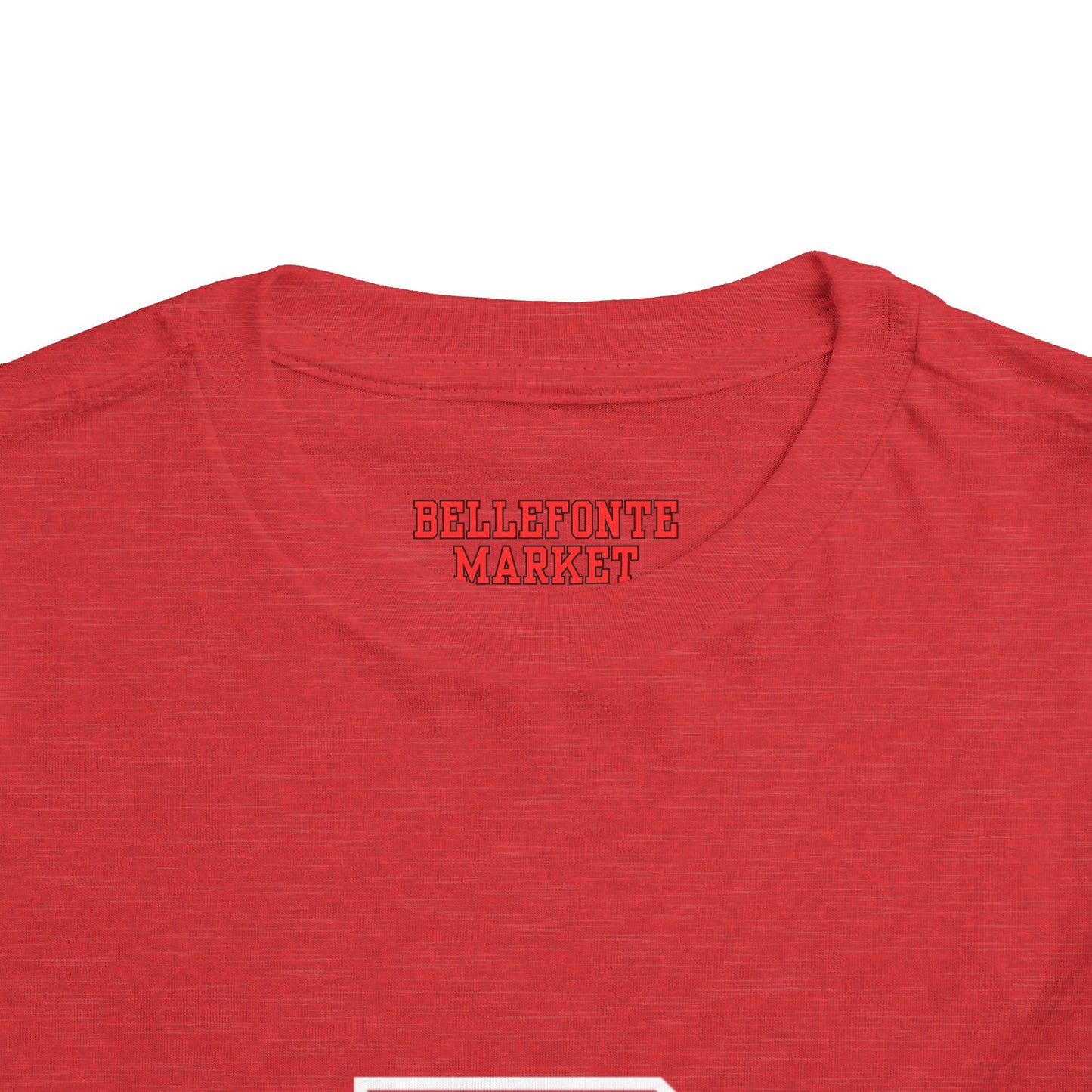 Letter B Toddler Tee — Vintage Varsity Monogram Kids Shirt