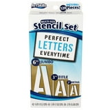 ArtSkills Multi-Size Reusable Chipboard Letter and Number Stencil Kit, 3 Sizes - 6", 3", 2", 120 Pieces