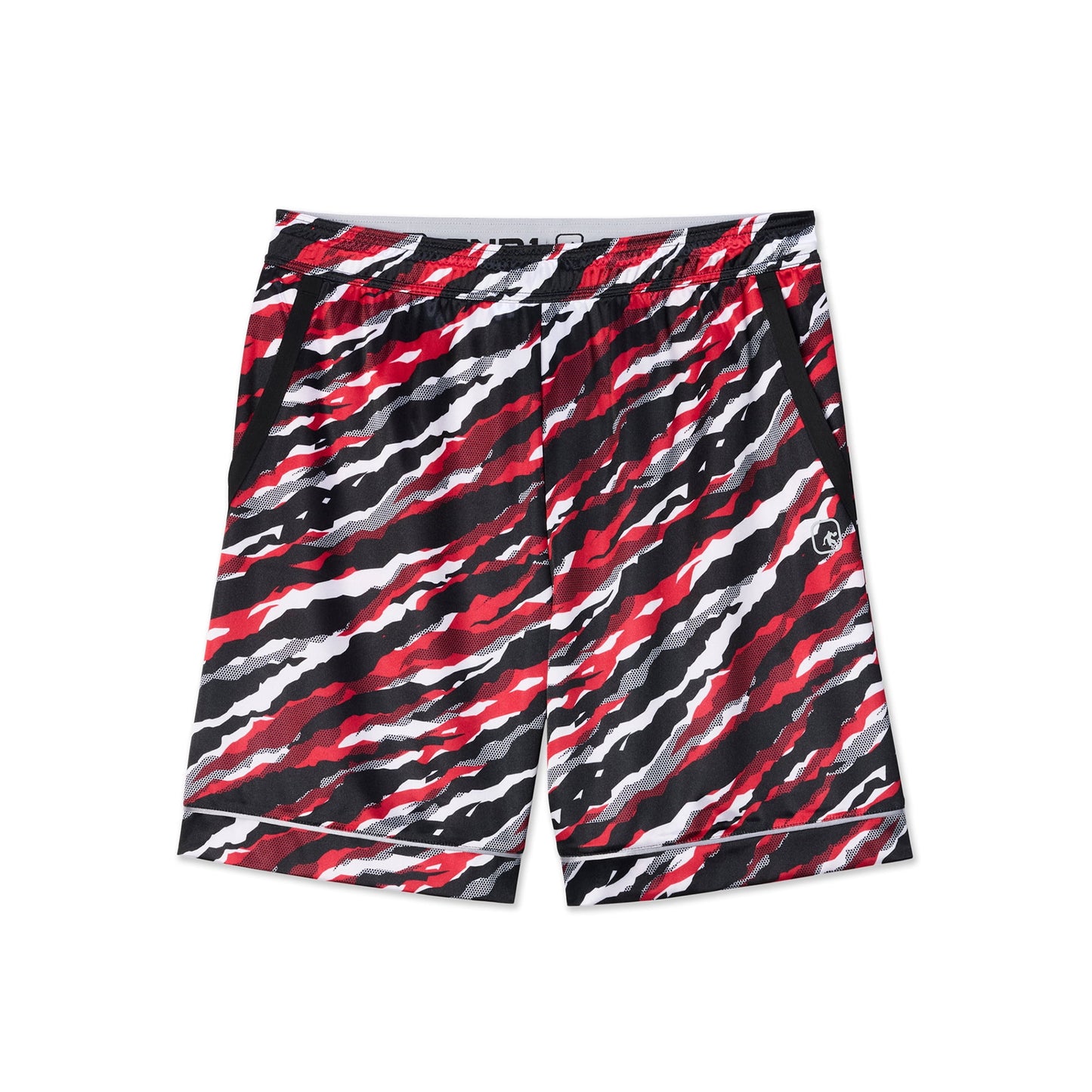 AND1 Men's and Big Men's Offense 8" Short, up to Size 3XL