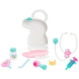 Peppa Pig Checkup Case Set with Carry Handle, 8-Piece Doctor Kit for Kids with Stethoscope Baby and Toddler Toys