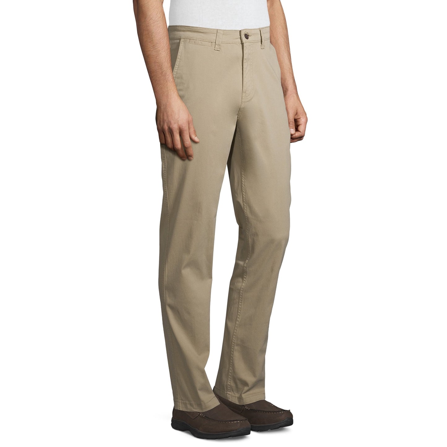 George Men's Athletic Fit Chino Pants - Stone Wash