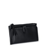 No Boundaries Women's Casual Card Wallet, Black