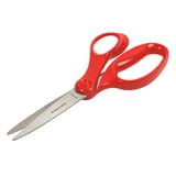 Fiskars Student Scissors, 7", Pointed, School Supplies for Kids 12+, Red
