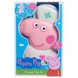 Peppa Pig Checkup Case Set with Carry Handle, 8-Piece Doctor Kit for Kids with Stethoscope Baby and Toddler Toys