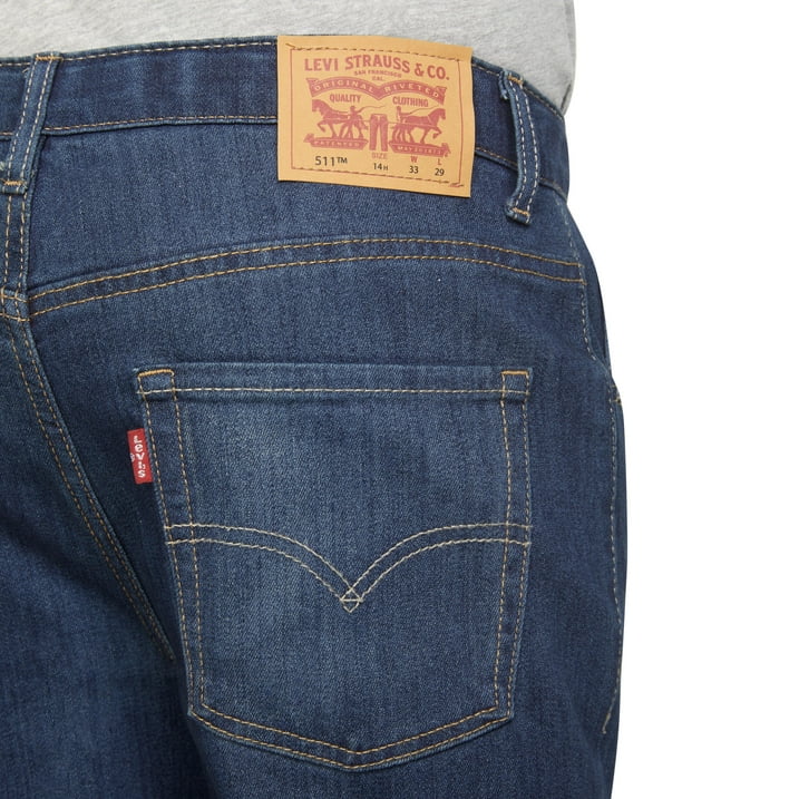 Levi's Boys' 511 Slim Fit Performance Jeans, Sizes 12 - Resilient Blue
