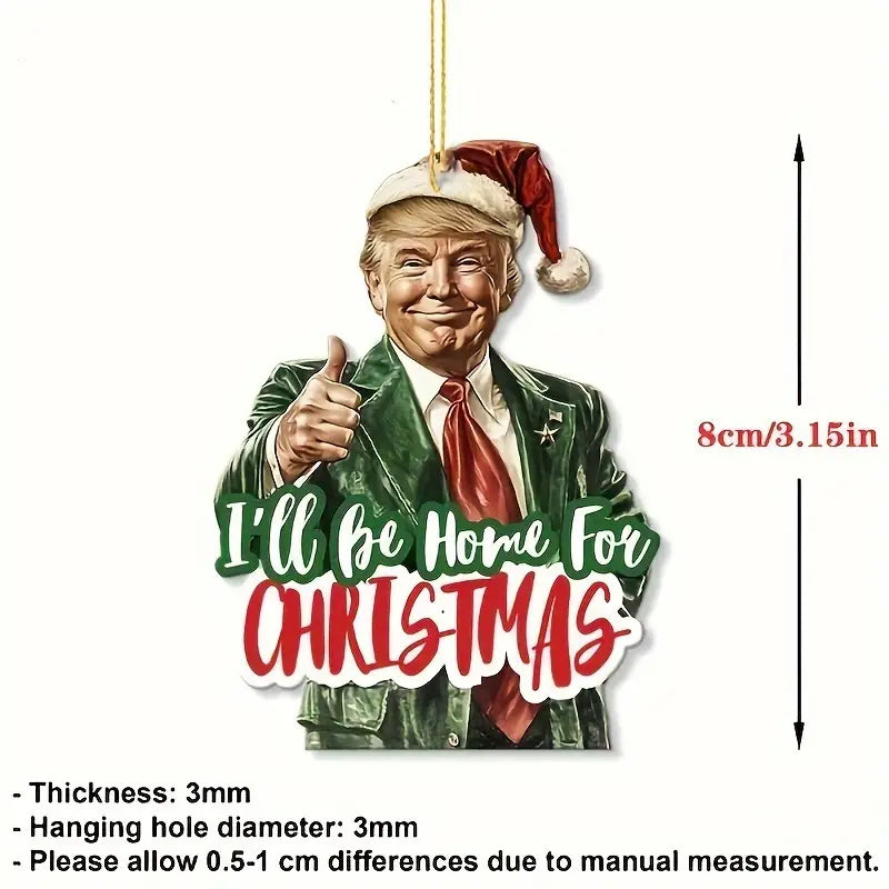 Trump Christmas Ornament