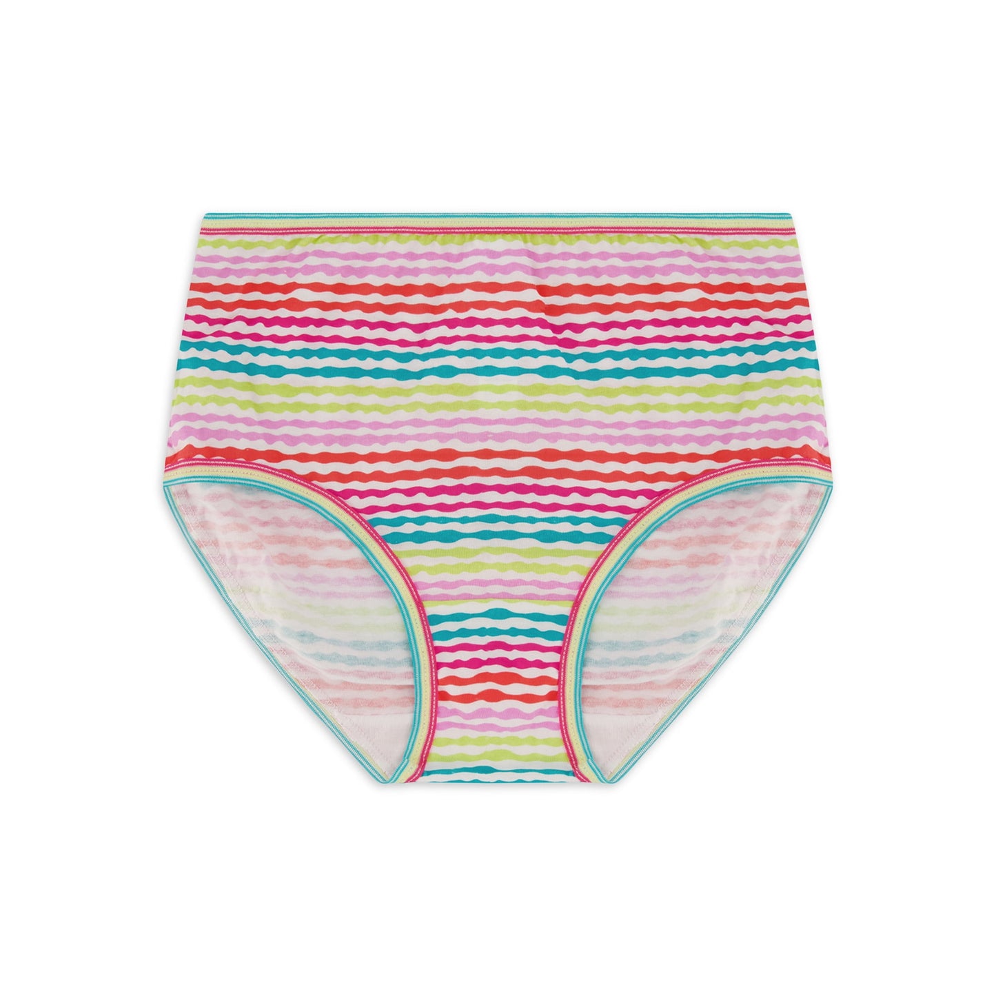 Wonder Nation Girls Cotton Brief Underwear, 10-Pack, Size 12