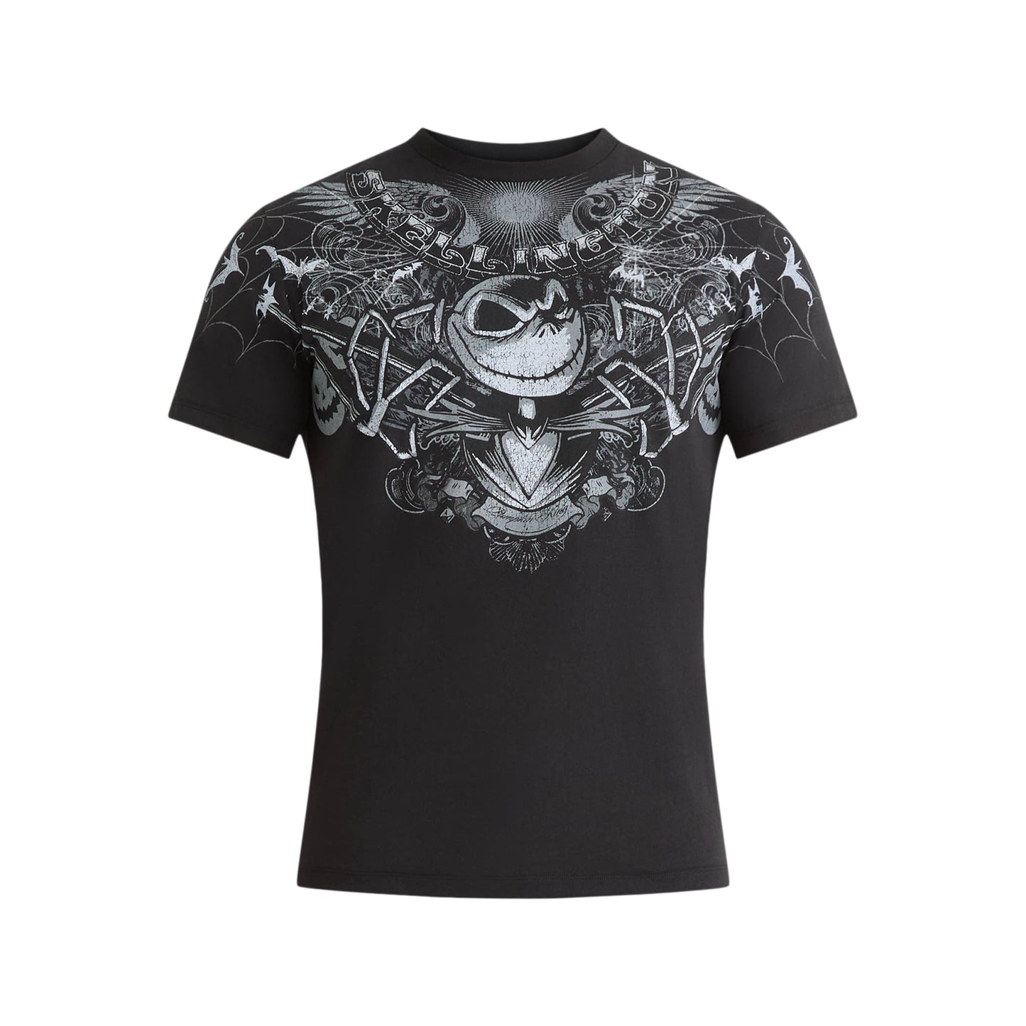 Nightmare Before Christmas Men's and Big Men's Graphic Tee with Short Sleeves, Size L (42-44)