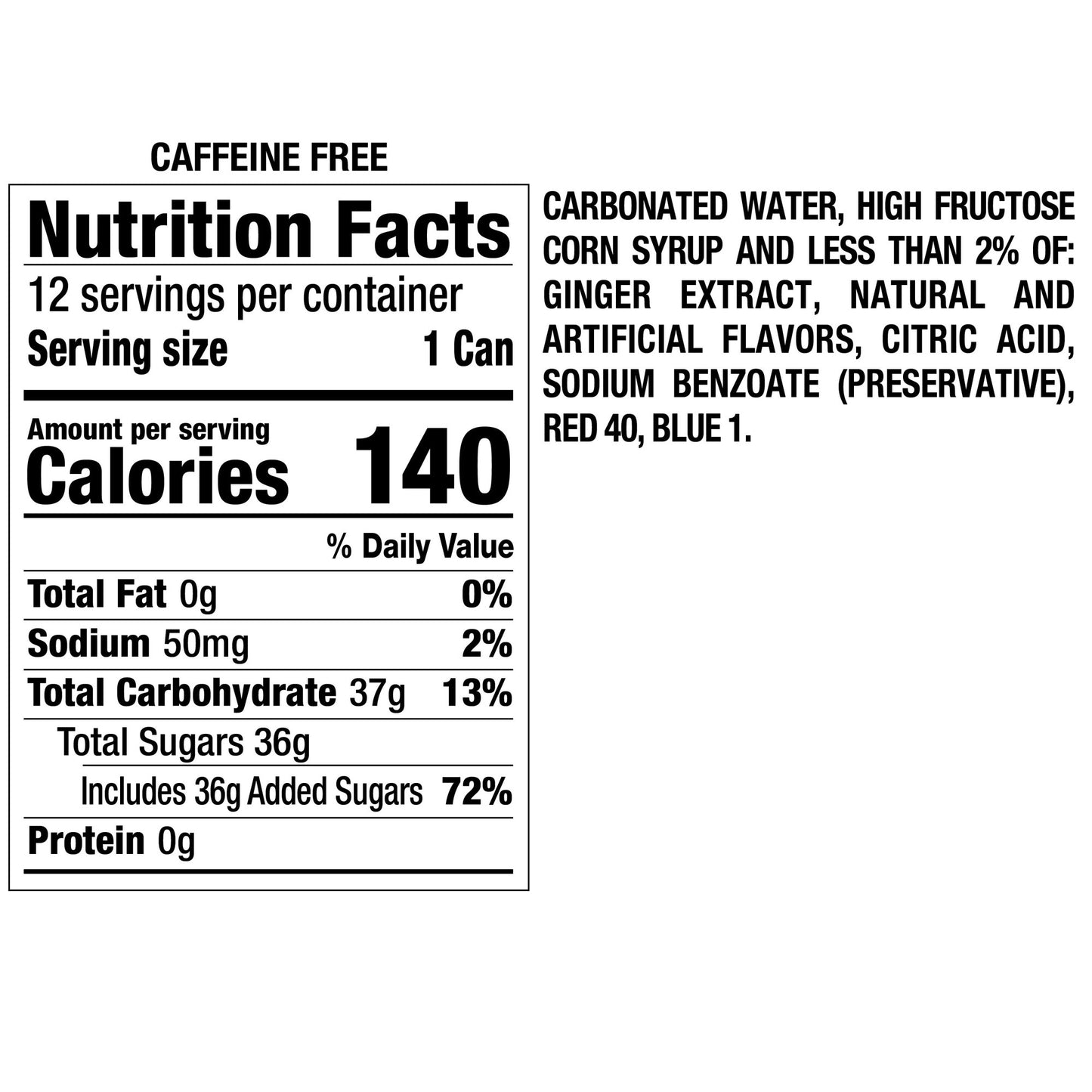 Canada Dry Cranberry Ginger Ale, 12 fl oz, (1 can)
