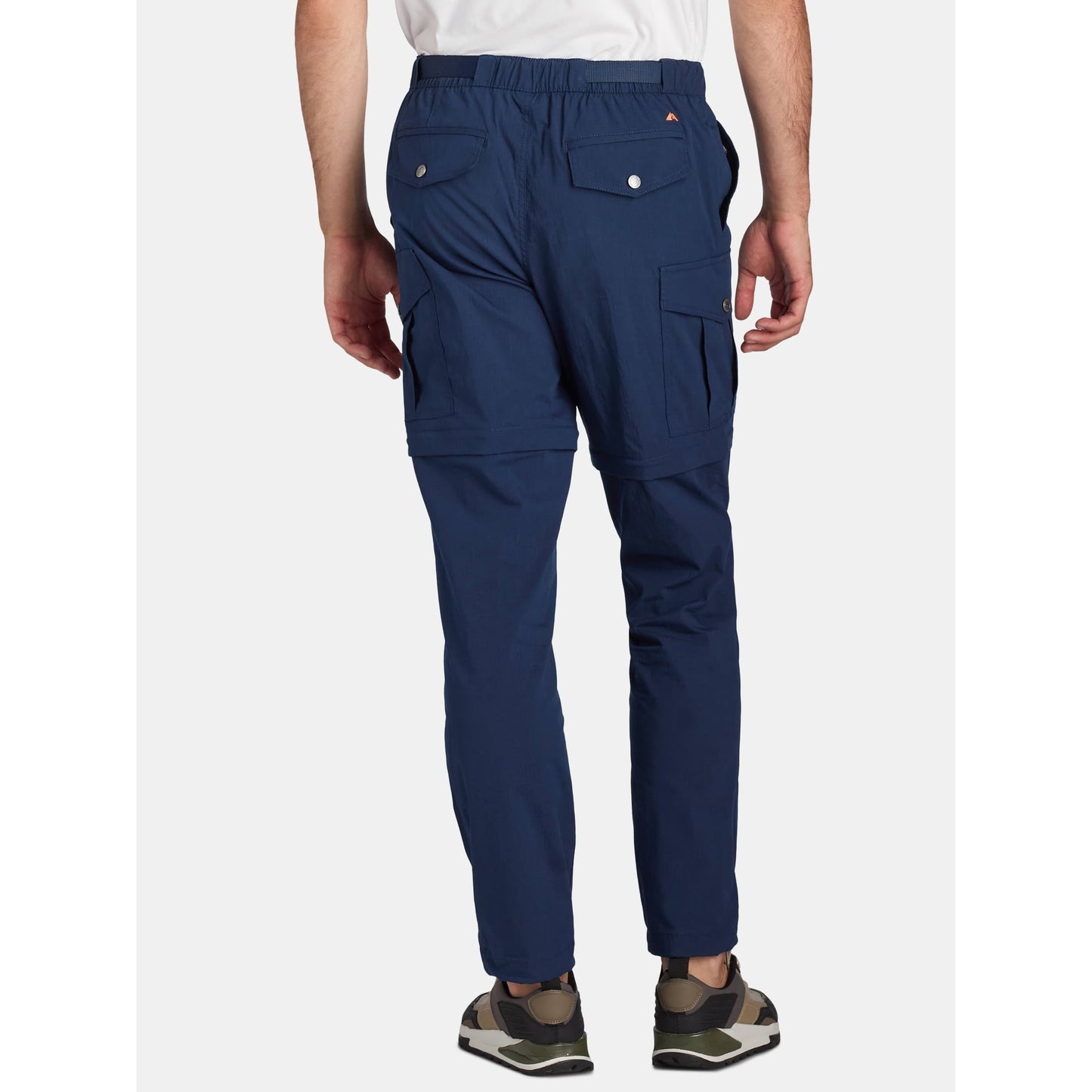 Ozark Trail Men's & Big Men's Zip Off Convertible Cargo Pants, Size 30 - Blue Cove