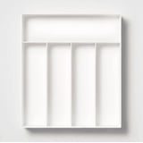 5 Compartment Organizer White - Brightroom