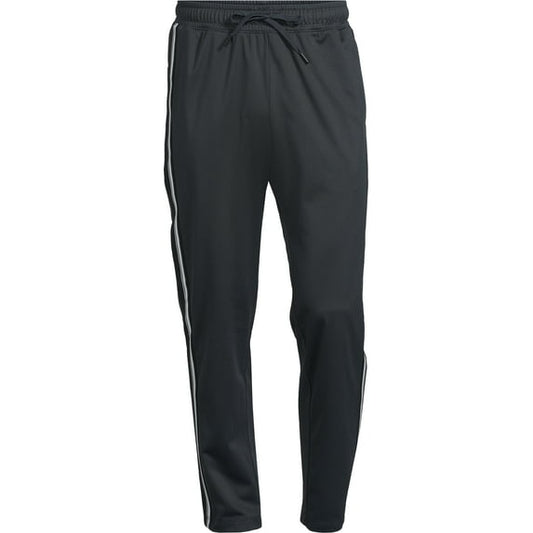 Athletic Works Men's Track Pants, 30.5" Inseam, Size S, Greystone