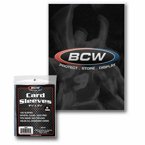 BCW Standard Card Sleeves (100 Sleeves)