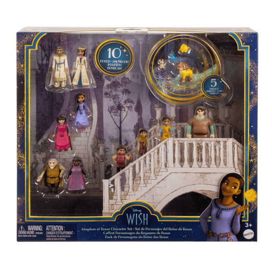 Disney MATTEL INC Wish Poseable Kids Doll with Star and Valentino